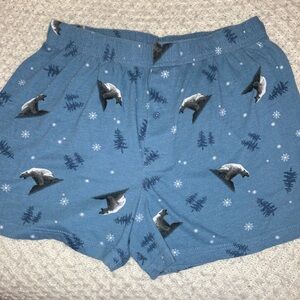 Joe Boxer Patterned Sleep Shorts Size Medium
